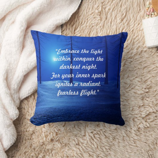 ミッドセンチュリーモダンボホ樺の木林 クッション (ブランケット)