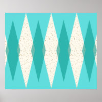 ミッドセンチュリーモダンポアーガイルスター