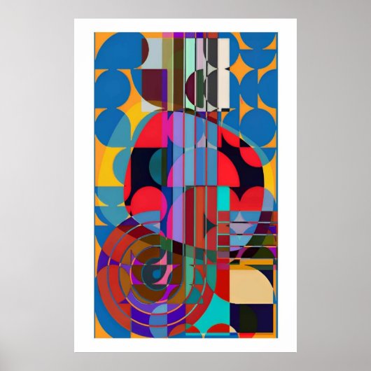 ミッドセンチュリーモダンポスター ポスター (正面)