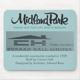 ミッドセンチュリーモダンマウスパッド1958トロントカナダ マウスパッド