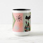 ミッドセンチュリーモダンマグのコーヒーカップキッチンギフト マグカップ (中央)