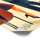 ミッドセンチュリーモダンマティーニスアットザクラブ ポスター (コーナー)