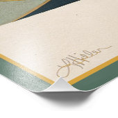 ミッドセンチュリーモダンマルティニカクテルアワー フォトプリント            (角)