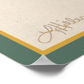 ミッドセンチュリーモダンマルティニカクテルアワー ポスター (角)