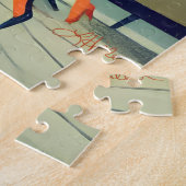 ミッドセンチュリーモダンマルティニダンスカクテルパーティー ジグソーパズル (側面)