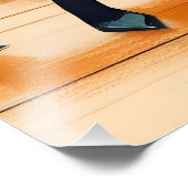 ミッドセンチュリーモダンマルティーニ踊りカクテルパーティー フォトプリント            (角)