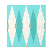 ミッドセンチュリーモダンメモアーガイル帳 ノートパッド (正面)