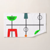 ミッドセンチュリーモダンモバイル バスタオルセット (ハンドタオル)