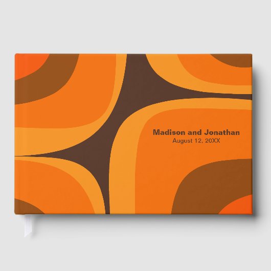 ミッドセンチュリーモダンレトログルーブモダニスト70年代 ゲストブック (正面)