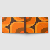 ミッドセンチュリーモダンレトログルーブモダニスト70年代 ゲストブック (全面)