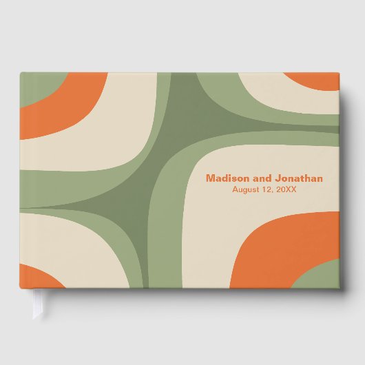 ミッドセンチュリーモダンレトログルーブモダニスト ゲストブック (正面)