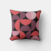 ミッドセンチュリーモダンレトロパターンカラフルテーマ クッション (正面)