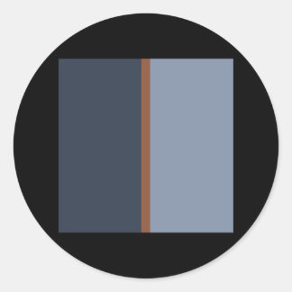 ミッドセンチュリーモダンレトロパターン001 ラウンドシール