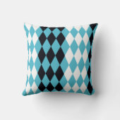 ミッドセンチュリーモダンレトロモダンダイアモンズハーレキン クッション (裏面)