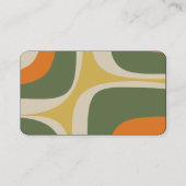 ミッドセンチュリーモダンレトロヴィンテージ美学 名刺 (裏面)