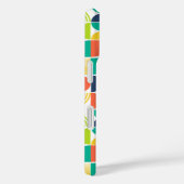 ミッドセンチュリーモダンレトロ名前をカスタムするモノグラム Case-Mate iPhoneケース (裏面 / 右)