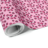 ミッドセンチュリーモダンレトロ抽象芸術ピンパターン ラッピングペーパー (ロールコーナー)