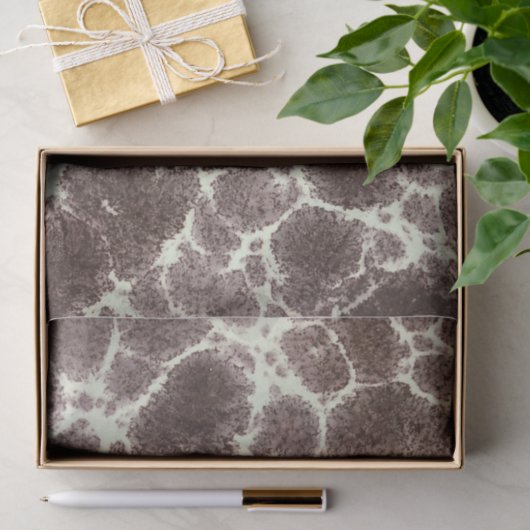 ミッドセンチュリーモダンロックキレエレガントフベージュパターン 薄葉紙 (ギフト)