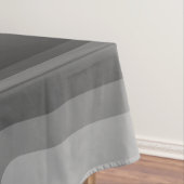 ミッドセンチュリーモダンロング長方形ダークグレー テーブルクロス (インサイチュ)