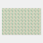 ミッドセンチュリーモダンヴィンテージクリスマスオーナメント ラッピングペーパーシート (正面)