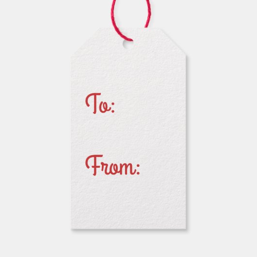 ミッドセンチュリーモダンヴィンテージメリークリスマスレトロ ギフトタグ (裏面)