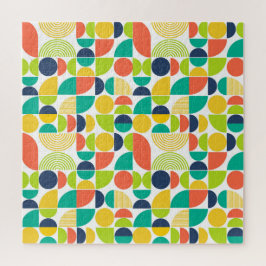 ミッドセンチュリーモダンヴィンテージレトロ抽象芸術アート ジグソーパズル