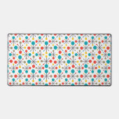 ミッドセンチュリーモダンヴィンテージレトロ抽象芸術アート デスクマット (正面)