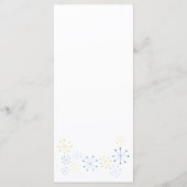 ミッドセンチュリーモダンヴィンテージ結婚スタイルのメニュー メニュー (裏面)