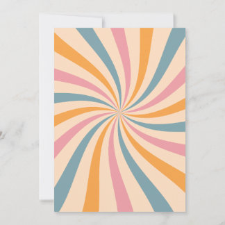 ミッドセンチュリーモダンヴィンテージ1950年代の赤ちゃんシャワーInvi 招待状