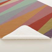 ミッドセンチュリーモダン三角形カラフル シェルパブランケット (3/4)