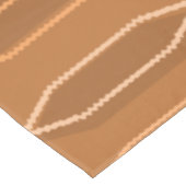 ミッドセンチュリーモダン六角柱（オレンジ） テーブルクロス (アングル)