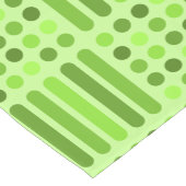 ミッドセンチュリーモダン円の線の文字 ショートテーブルランナー (コーナー)