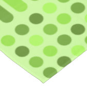 ミッドセンチュリーモダン円の線の文字 テーブルクロス (アングル)