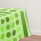 ミッドセンチュリーモダン円の線の文字 テーブルクロス (インサイチュ)