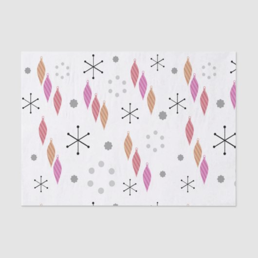 ミッドセンチュリーモダン冬 薄葉紙 (正面)