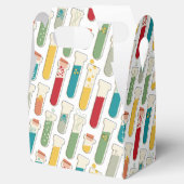 ミッドセンチュリーモダン化学試験管ストライプ フェイバーボックス (オープン)