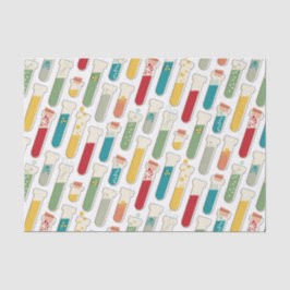 ミッドセンチュリーモダン化学試験管ストライプ 薄葉紙