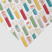 ミッドセンチュリーモダン化学試験管ストライプ 薄葉紙 (詳細)