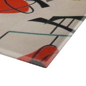 ミッドセンチュリーモダン原子織物裁断ボード カッティングボード (角)