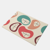 ミッドセンチュリーモダン小石2 ドアマット (アングル)