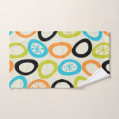 ミッドセンチュリーモダン小石3 バスタオルセット (ハンドタオル)