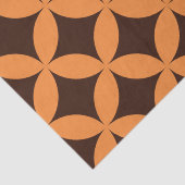 ミッドセンチュリーモダン幾何円パターン 薄葉紙 (詳細)