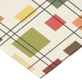 ミッドセンチュリーモダン幾何学模様1 ショートテーブルランナー (コーナー)