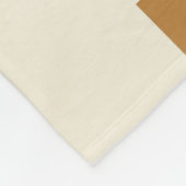 ミッドセンチュリーモダン幾何学模様1 フリースブランケット (角)