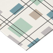 ミッドセンチュリーモダン幾何学模様2 ショートテーブルランナー (コーナー)