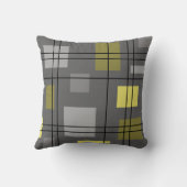 ミッドセンチュリーモダン幾何学模様4 クッション (裏面)