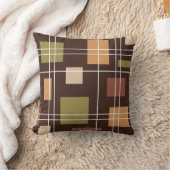 ミッドセンチュリーモダン幾何学模様6 クッション (ブランケット)