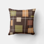 ミッドセンチュリーモダン幾何学模様6 クッション (裏面)