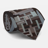 ミッドセンチュリーモダン幾何学模様 ネクタイ (ロール)