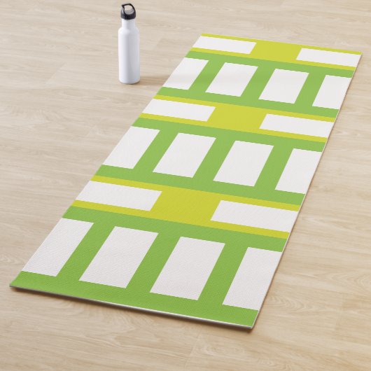 ミッドセンチュリーモダン幾何学模様 ヨガマット (インサイチュ)